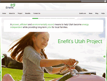 Tablet Screenshot of enefitutah.com